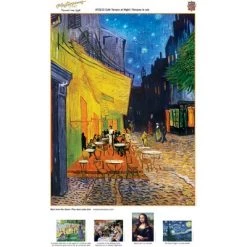 MasterPieces 1000 Piece Jigsaw Puzzle For Adults, Family, Or Kids - Café Terrace at Night - 19.25"x26.75" -Puzzles Sales 2022 unnamed file 4548