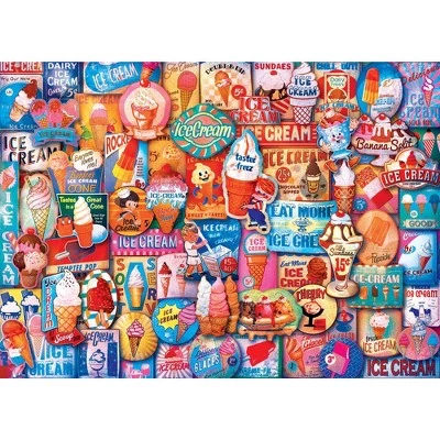 MasterPieces 1000 Piece Jigsaw Puzzle For Adults, Family, Or Kids - Ice Cream Treats - 19.25"x26.75" 2 MasterPieces 1000 Piece Jigsaw Puzzle For Adults, Family, Or Kids - Ice Cream Treats - 19.25"x26.75" - Image 2