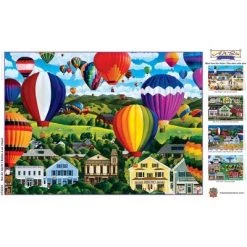 MasterPieces 1000 Piece Jigsaw Puzzle For Adults, Family, Or Kids - Hot Air Adrift - 19.25"x26.75" -Puzzles Sales 2022 unnamed file 4558