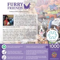 MasterPieces 1000 Piece Jigsaw Puzzle For Adults, Family, Or Kids - Cowboys at Work - 19.25"x26.75" 7 MasterPieces 1000 Piece Jigsaw Puzzle For Adults, Family, Or Kids - Cowboys at Work - 19.25"x26.75" -Puzzles Sales 2022 unnamed file 4587