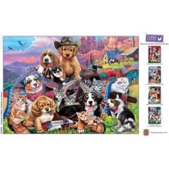 MasterPieces 1000 Piece Jigsaw Puzzle For Adults, Family, Or Kids - Cowboys at Work - 19.25"x26.75" 8 MasterPieces 1000 Piece Jigsaw Puzzle For Adults, Family, Or Kids - Cowboys at Work - 19.25"x26.75" -Puzzles Sales 2022 unnamed file 4588