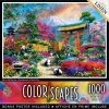 MasterPieces 1000 Piece Jigsaw Puzzle For Adults, Family, Or Kids - Mount Fuji Shimmer - 19.25"x26.75"