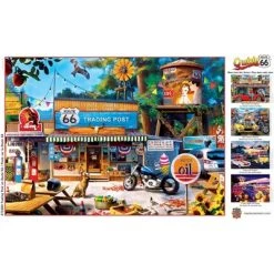 MasterPieces 1000 Piece Jigsaw Puzzle For Adults, Family, Or Kids - Trading Post On Route 66 - 19.25"x26.75" -Puzzles Sales 2022 unnamed file 4598