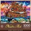 MasterPieces 1000 Piece Jigsaw Puzzle For Adults, Family, Or Kids - Noah's Ark Ships Ahoy - 19.25"x26.75"