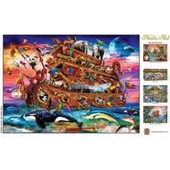 MasterPieces 1000 Piece Jigsaw Puzzle For Adults, Family, Or Kids - Noah's Ark Ships Ahoy - 19.25"x26.75" 8 MasterPieces 1000 Piece Jigsaw Puzzle For Adults, Family, Or Kids - Noah's Ark Ships Ahoy - 19.25"x26.75" -Puzzles Sales 2022 unnamed file 4634