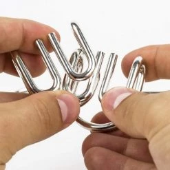 Professor Puzzle The Einstein Collection E=Mc2 Metal Brain Teaser Puzzle 3 Piece Set -Puzzles Sales 2022 unnamed file 465