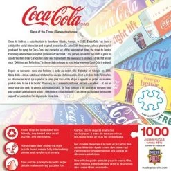 MasterPieces 1000 Piece Jigsaw Puzzle For Adults, Family, Or Kids - Coca-Cola Signs Of The Times - 19.25"x26.75" -Puzzles Sales 2022 unnamed file 4671