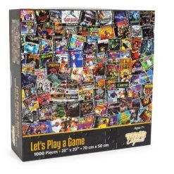 Toynk PlayStation Video Game Box Collage 1000-Piece Jigsaw Puzzle