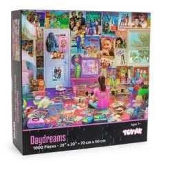 Toynk Daydreams Pop Culture 1000-Piece Jigsaw Puzzle By Rachid Lotf