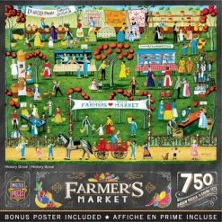 MasterPieces 750 Piece Jigsaw Puzzle For Adults, Family, Or Kids - Hickory Grove - 18"x24"