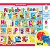 MasterPieces 24 Piece Sing-A-Long Sound Jigsaw Puzzle For Kids - Alphabet - 18"x24"