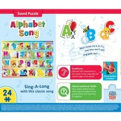 MasterPieces 24 Piece Sing-A-Long Sound Jigsaw Puzzle For Kids - Alphabet - 18"x24" -Puzzles Sales 2022 unnamed file 4733