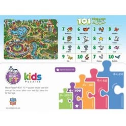 MasterPieces 100 Piece Family Jigsaw Puzzle for Kids - 101 Things to Spot in the Garden - 14"x19" -Puzzles Sales 2022 unnamed file 4783