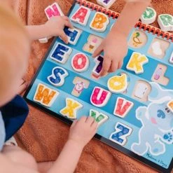 Blue's Clues & You! Melissa & Doug Blues Clues & You! Wooden Chunky Puzzle 26pc - Alphabet
