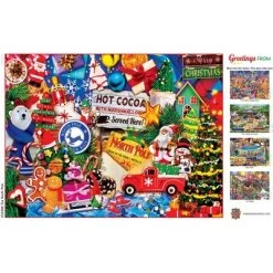 MasterPieces 550 Piece Jigsaw Puzzle For Adults, Family, Or Kids - Greetings From The North Pole - 18"x24" 8 MasterPieces 550 Piece Jigsaw Puzzle For Adults, Family, Or Kids - Greetings From The North Pole - 18"x24" -Puzzles Sales 2022 unnamed file 4814