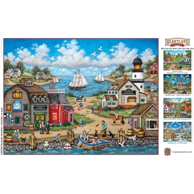 MasterPieces 550 Piece Jigsaw Puzzle For Adults, Family, Or Kids - Dockside Activities - 18"x24" 4 MasterPieces 550 Piece Jigsaw Puzzle For Adults, Family, Or Kids - Dockside Activities - 18"x24" - Image 4