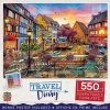 MasterPieces 550 Piece Jigsaw Puzzle For Adults, Family, Or Kids - Cycling at Colmar France - 18"x24"