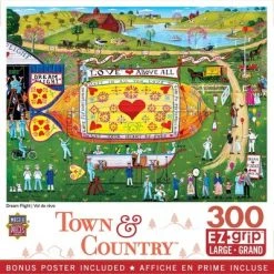 MasterPieces 300 Piece EZ Grip Jigsaw Puzzle - Dream Flight - 18"x24"