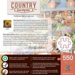 MasterPieces 550 Piece Jigsaw Puzzle For Adults, Family, Or Kids - Summer at The Cabin - 18"x24" 7 MasterPieces 550 Piece Jigsaw Puzzle For Adults, Family, Or Kids - Summer at The Cabin - 18"x24" -Puzzles Sales 2022 unnamed file 4843