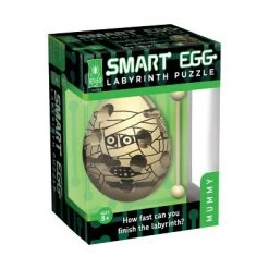 Bepuzzled Smart Egg Labyrinth Puzzle - Mummy Brainteaser 2pc