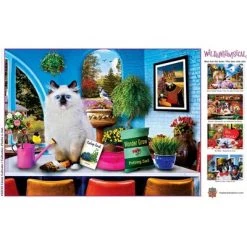 MasterPieces 300 Piece EZ Grip Jigsaw Puzzle - Catnip Cultivator - 18"x24" -Puzzles Sales 2022 unnamed file 4858