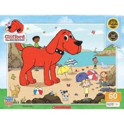 MasterPieces 60 Piece Jigsaw Puzzle for Kids - Clifford Summer Day - 19"x14"