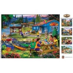 MasterPieces 300 Piece EZ Grip Jigsaw Puzzle - Camp Wiwanago - 18"x24" -Puzzles Sales 2022 unnamed file 4877