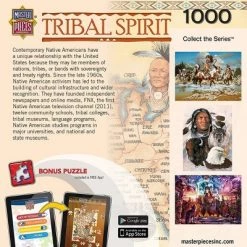 MasterPieces 550 Piece Jigsaw Puzzle For Adults, Family, Or Kids - American Indian Tribes - 18"x24" -Puzzles Sales 2022 unnamed file 4881