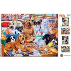 MasterPieces 300 Piece EZ Grip Jigsaw Puzzle - Baking Cookoff - 18"x24" -Puzzles Sales 2022 unnamed file 4905