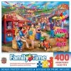 MasterPieces 400 Piece Jigsaw Puzzle For Adults, Family, Or Kids - Day at The Fairgrounds - 18"x24"