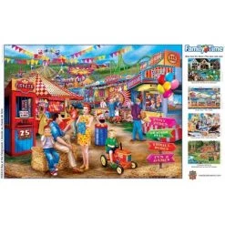 MasterPieces 400 Piece Jigsaw Puzzle For Adults, Family, Or Kids - Day at The Fairgrounds - 18"x24" -Puzzles Sales 2022 unnamed file 4910