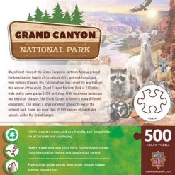 MasterPieces 500 Pieces Jigsaw Puzzle For Adults, Family, Or Kids - Grand Canyon National Park - 15"x21" -Puzzles Sales 2022 unnamed file 4915