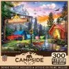 MasterPieces 300 Piece EZ Grip Jigsaw Puzzle - Pine Valley Camp - 18"x24"
