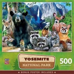 MasterPieces 500 Pieces Jigsaw Puzzle For Adults, Family, Or Kids - Yosemite National Park - 15"x21"