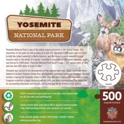 MasterPieces 500 Pieces Jigsaw Puzzle For Adults, Family, Or Kids - Yosemite National Park - 15"x21" -Puzzles Sales 2022 unnamed file 4940