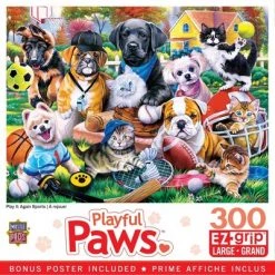 MasterPieces 300 Piece EZ Grip Jigsaw Puzzle - Play it Again Sports - 18"x24"