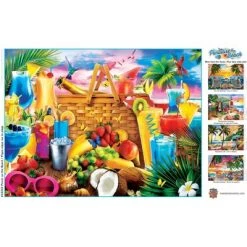 MasterPieces 550 Piece Jigsaw Puzzle For Adults, Family, Or Kids - Picnic on The Beach - 18"x24" -Puzzles Sales 2022 unnamed file 4976