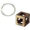 University Games Hanayama Level 2 Cast Metal Brain Teaser Puzzle - Box