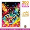 MasterPieces 300 Piece EZ Grip Jigsaw Puzzle - Mad Kitty - 18"x24"