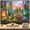 MasterPieces 300 Piece EZ Grip Jigsaw Puzzle - Moonlight Camping - 18"x24"