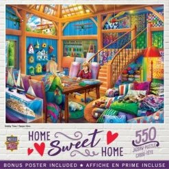 MasterPieces 550 Piece Jigsaw Puzzle For Adults, Family, Or Kids - Hobby Time - 18"x24"