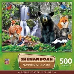 MasterPieces 500 Pieces Jigsaw Puzzle For Adults, Family, Or Kids - Shenandoah National Park - 15"x21"