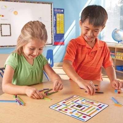 Learning Resources iTrax Critical Thinking Game - 69 Pieces, Ages 6+ Problem Solving Games for Kids 3 Learning Resources iTrax Critical Thinking Game - 69 Pieces, Ages 6+ Problem Solving Games for Kids - Image 3