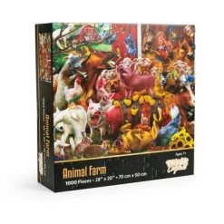 Toynk Animal Farm Barnyard 1000 Piece Jigsaw Puzzle