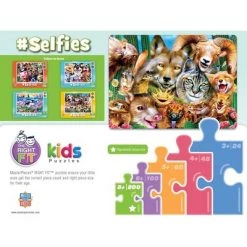 MasterPieces 200 Piece Jigsaw Puzzle for Kids - #Selfies Desert Dudes - 14"x19" -Puzzles Sales 2022 unnamed file 5062