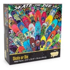 Toynk Skate or Die 1000-Piece Jigsaw Puzzle