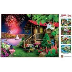 MasterPieces 300 Piece EZ Grip Jigsaw Puzzle - Summer Celebration - 18"x24" -Puzzles Sales 2022 unnamed file 5072