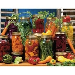 Springbok Canned Veggies Jigsaw Puzzle - 500pc