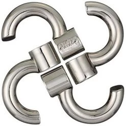 University Games Hanayama Level 3 Cast Metal Brain Teaser Puzzle - Galaxy