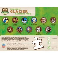 MasterPieces 100 Piece Jigsaw Puzzle for Kids - Glacier National Park - 14"x19" -Puzzles Sales 2022 unnamed file 5111